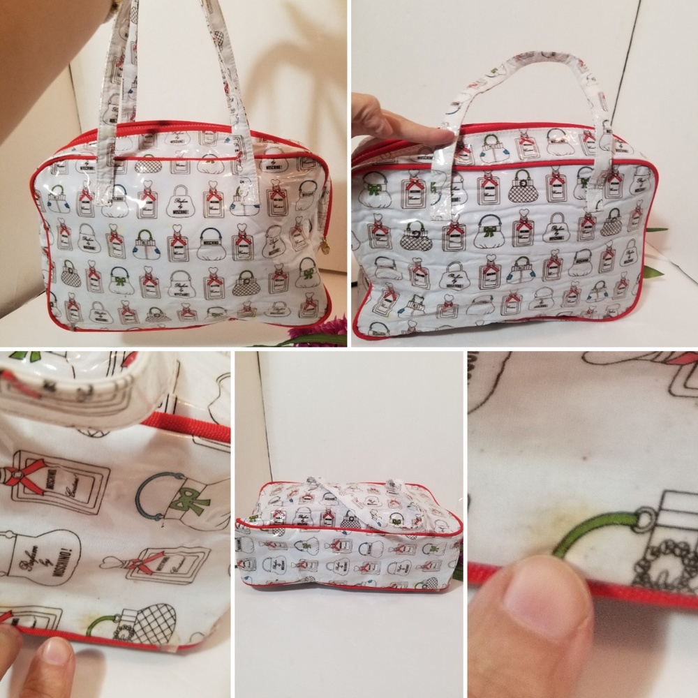 Vintage MOSCHINO Plastic Cosmetic Bag - Picture 5 of 8